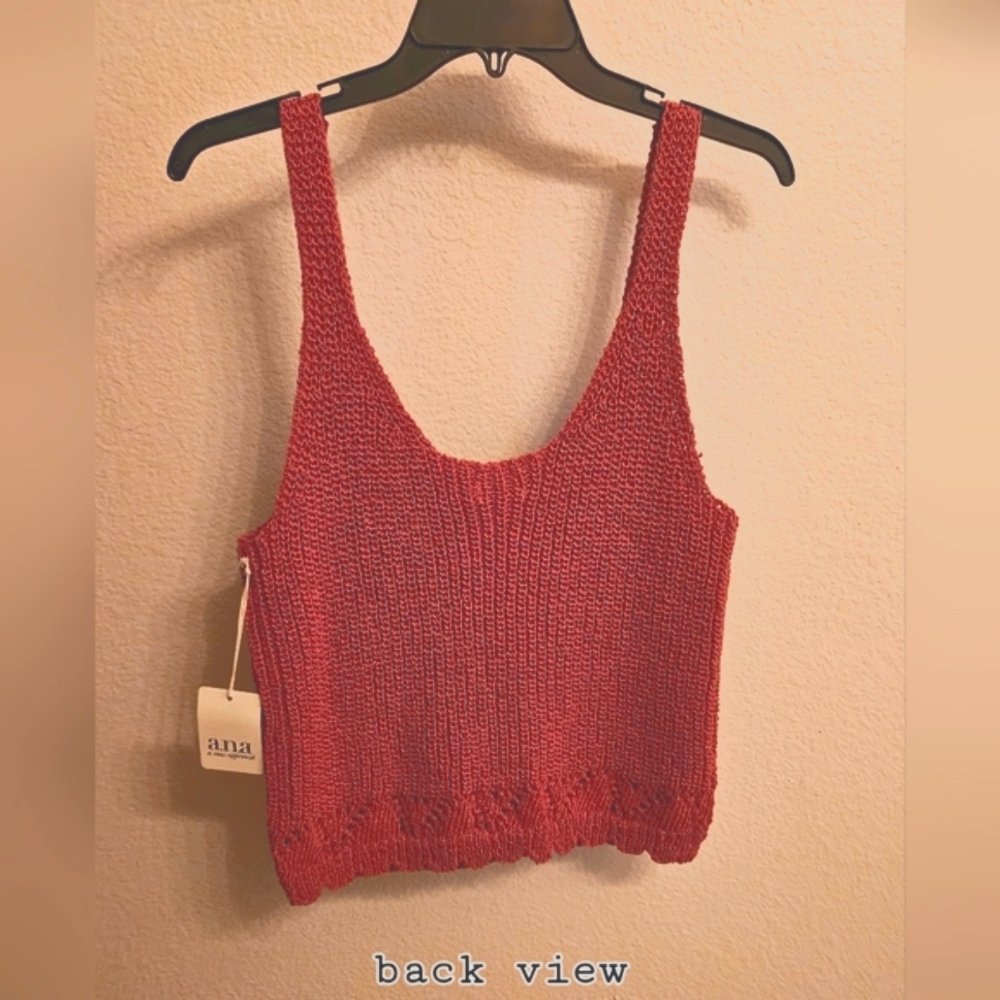 A.N.A Ribbed Tank Top size M - Picture 3 of 7